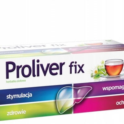 Proliver Herbatka- saszetki 20 szt - Ochrona wątroby oraz lepsze trawienia