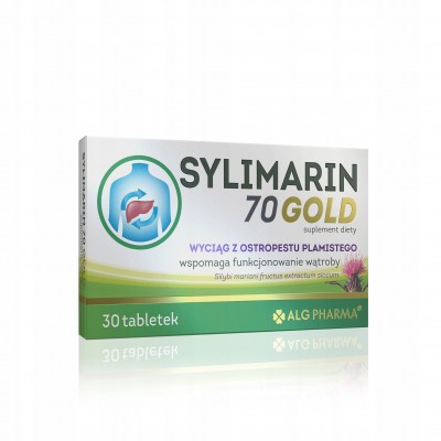 Sylimarin 70 Gold - Milk thistle Extract, liver, Ostropest plamisty, Na Watrobe