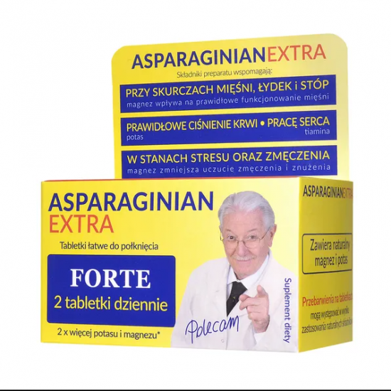 Asparaginian Extra, tabletki, 50 szt.