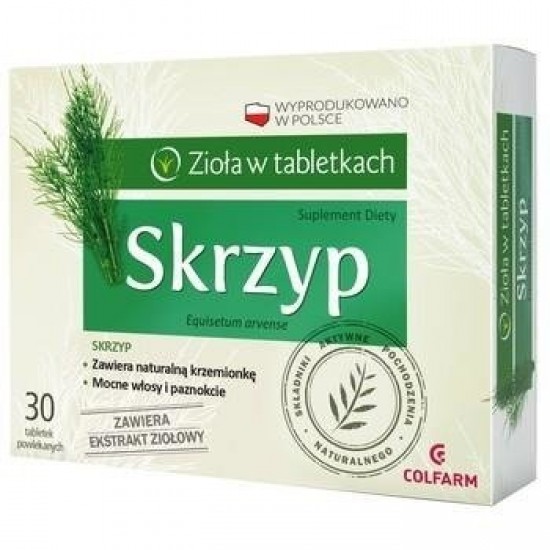 Horsetail, coated tablets, 30pcs Colfarm