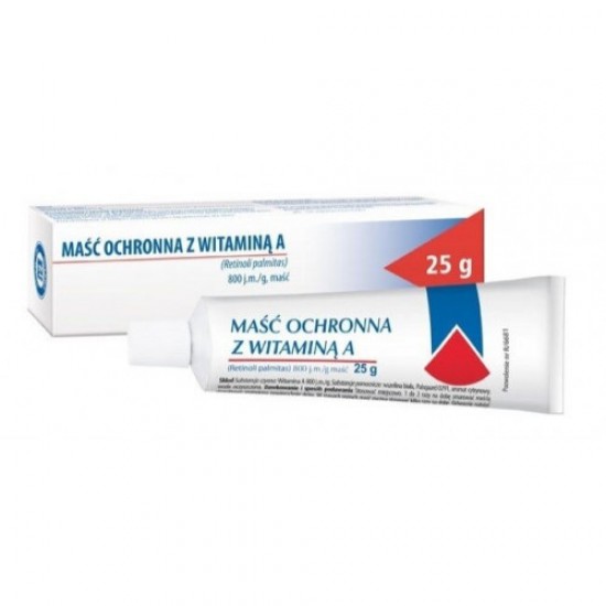 Maść ochronna z witaminą A, (Hasco), 25 g
