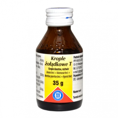 T stomach drops, 35g (Hasco)