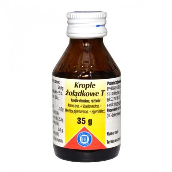 T stomach drops, 35g (Hasco)