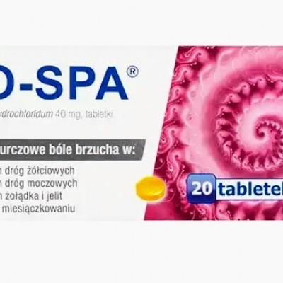 NO-SPA 40mg 20 tabl Sanofi